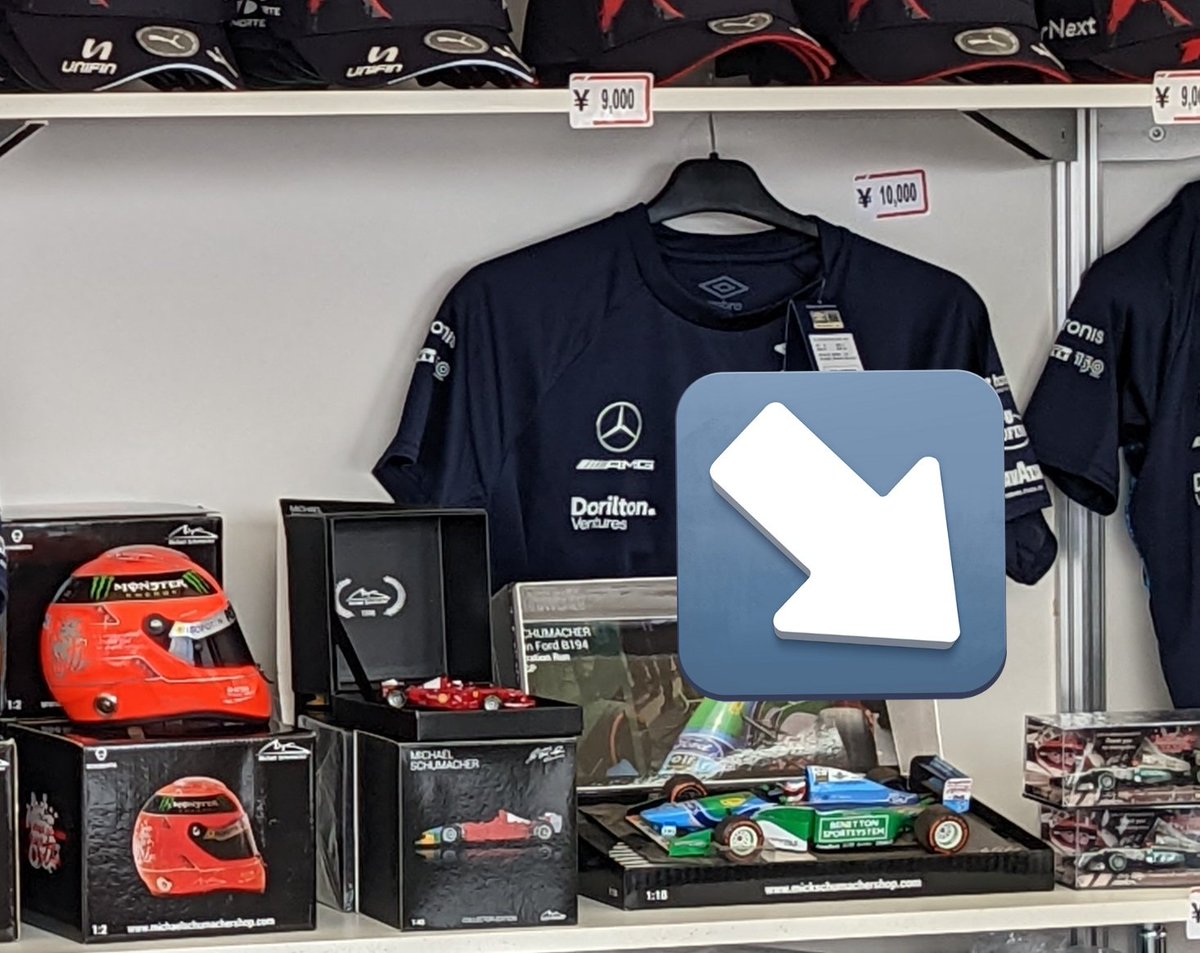 director_eiichi's tweet photo. 後で分かったのですが、今は結構入手困難なようです。GPスクエアの #F1STORE にもあったのですが、気がついた人いたかな? https://t.co/16T5j2G6ZR