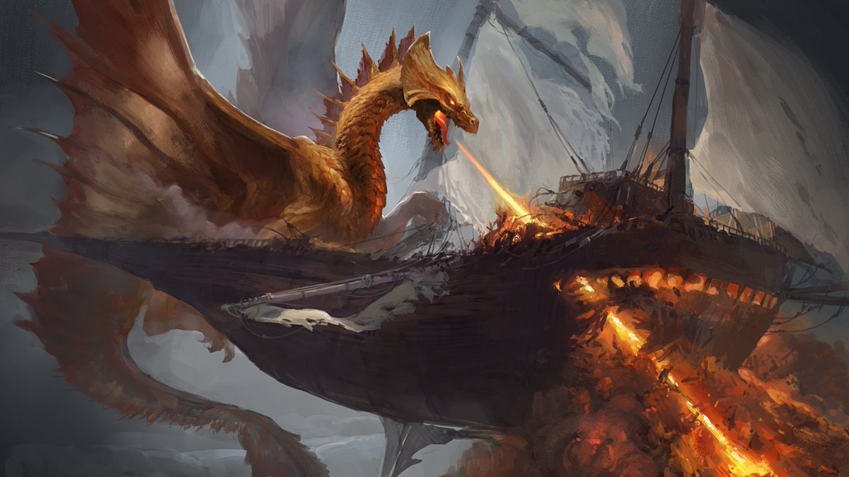 GamesofTurtle's tweet photo. #Got, #dragon selection:
Dragon sky attack by @pigouart
#fantasyart #gamesofturtle #EEUU #europe #animation #dungeonsanddragons #DnD #RPG #Andalas #Argentina #5ed #TTRPG #Дракон #heroe #fantasy #china #artstation #unitedkingdom #Rusia #india #swordandsorcery #fanart #pigouart https://t.co/V4G2yvvt0W
