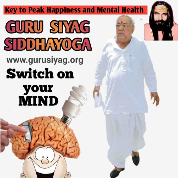 #worldmentalhealth4all
Siddhayoga taught by Kalki Avtaar Guru Siyag help in improving mental health  on a global level
Siddhayoga elucidated by Kalki Avtaar Guru Siyag helps produce more – hormone responsible for sleep which improves mental health
