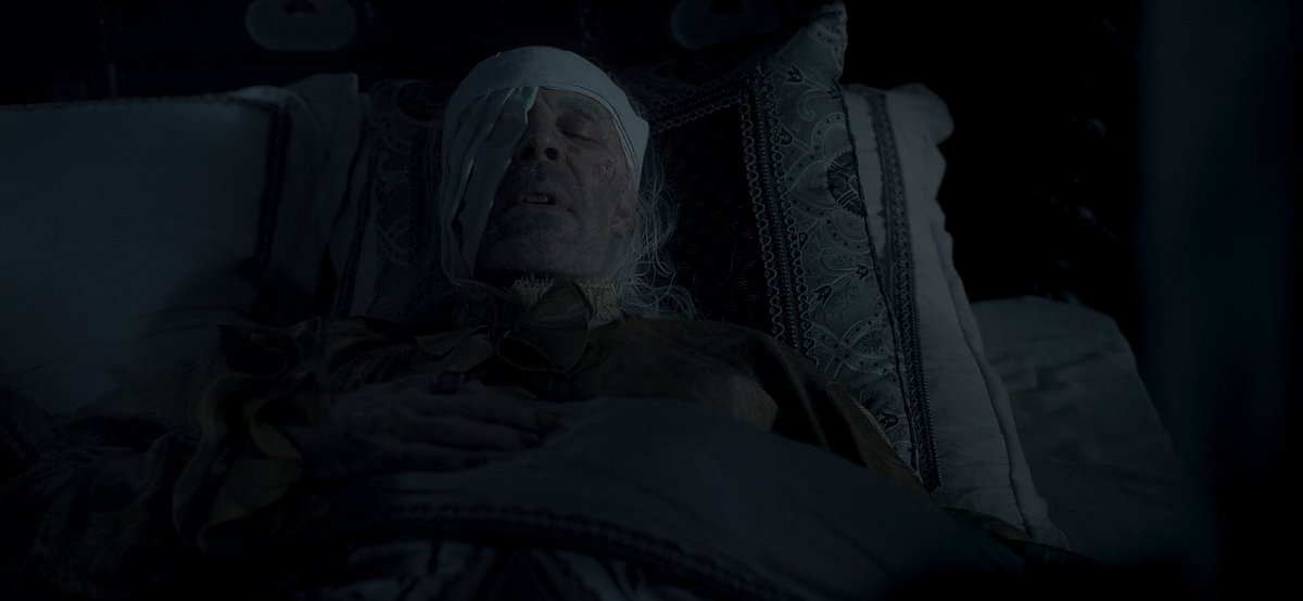 "Then Viserys of House Targaryen closed his eyes and went to sleep. He never woke. He was 52, and had reigned over most of Westeros for 26 years. Then the storm broke, and the dragons danced."