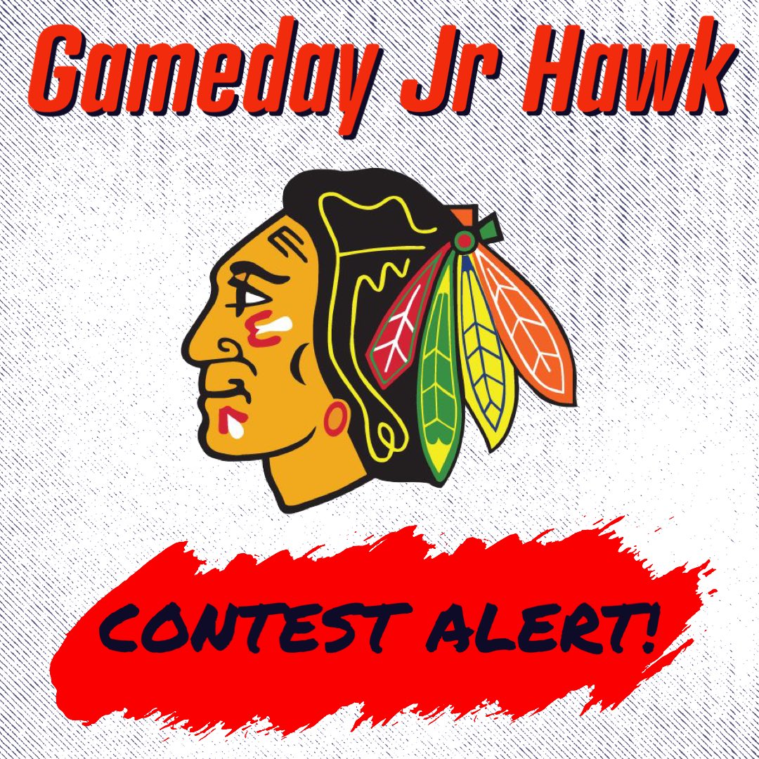 mmjhlhawks's tweet photo. 📣📣📣 CONTEST ALERT! 📣📣📣
The Hawks home opener is 7 days away and we’re looking for a gameday Junior Hawk!

One lucky child will be picked to be our honorary teammate and skate with the team flag ahead of the Hawks on ice entrance at the start of the game!

Contest details ⬇️ https://t.co/0NaQqK4BaX
