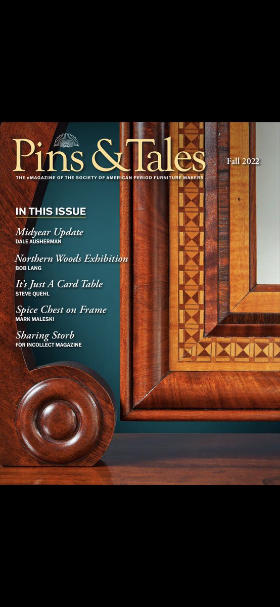 New Pins &amp; Tales (our quarterly magazine)! Members can download this and all past issues from our website.