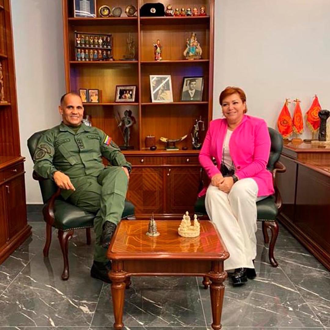 Dicha reunión tuvo lugar en la sede del Circuito Judicial Penal Militar y la Corte Marcial de la República Bolivariana de Venezuela en la Ciudad de Caracas. 2/3