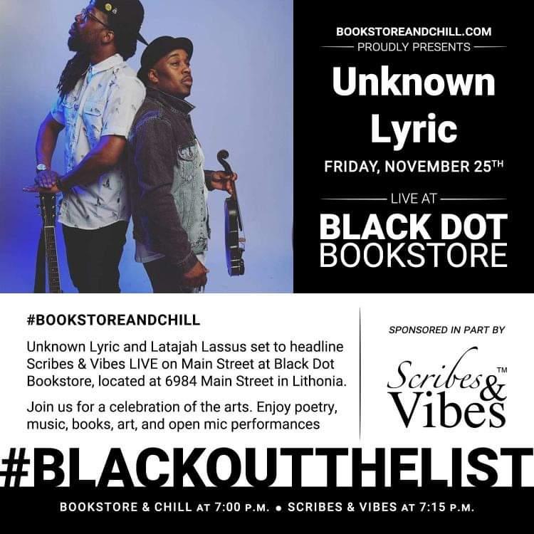 scribesandvibes's tweet photo. 😍#StorytimeConcert, #LiveMusic, &amp; #SpokenWord at bookstores! Lisa Love &amp; Gabbie McGee set to headline #rhythmandrhymesstorytime at Onyx Bookstore on 11.25.22 | #lisalove1913 #gabbiemcgee #bookstoreandchill #blackbookstoretour #blackoutthelist - https://t.co/KVdUh0WUpv https://t.co/Pw9XRSmxOP