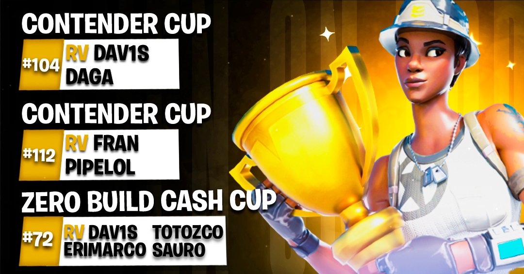 Raven_esports15's tweet photo. #Felicitaciones
Les agradecemos a nuestros jugadores Dav1s y Fran por representar al equipo en estas cash cup y contenders cup sigamos adelante y todos somos #GoRaven🧡 Ggs 🏆🏅 https://t.co/8dou0LzIad