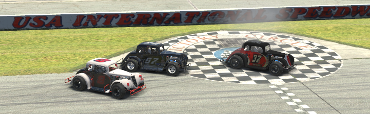 REFINED_eSports's tweet photo. Another 1-2 finish from Refined Motorsports, this time 60 laps at USA raceway. Shadduck takes the win with Gorrell in tow. Both drivers elected to start from the back for an added challenge and brought her home in style! Jeff Narron of Southern E-Sports brings home P3. https://t.co/Ok2QFyvCYd