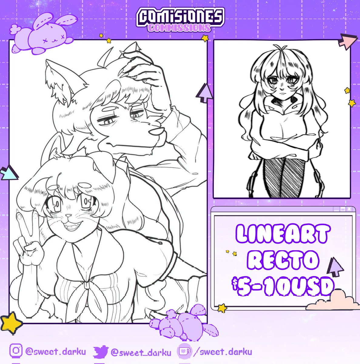 Sweet_Darku's tweet photo. Hi guys (*´˘`*)♡ I offer linearts and sketches on request, any information to DM ก₍⸍⸌̣ʷ̣̫⸍̣⸌₎ค

#Commission #commissionsopen #CommissionedArt #commissionart #artwork #fanart #ArtistOnTwitter #anime #lineart #sketch https://t.co/0a2m64cZwO