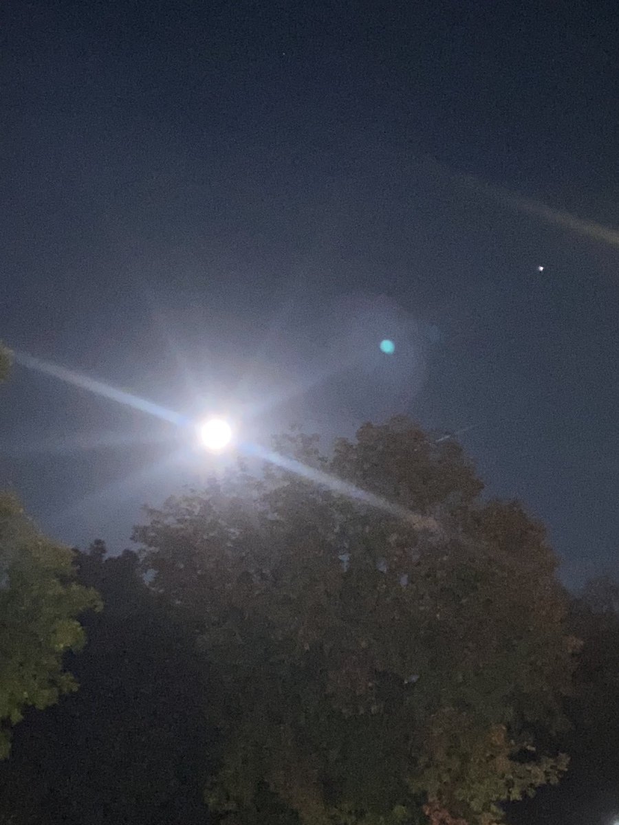 Bright night sky tonight.