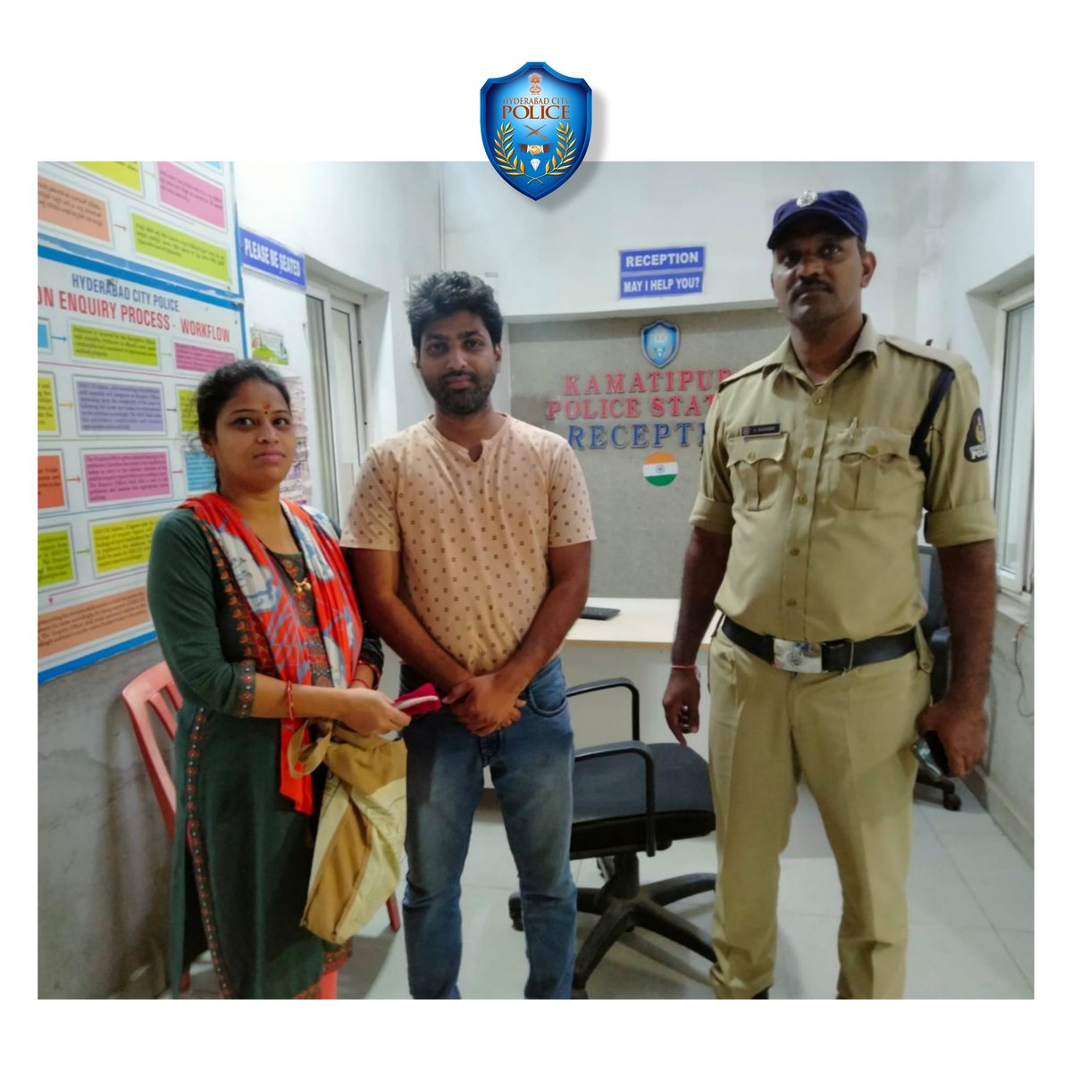 Hyderabad City Police tweet media