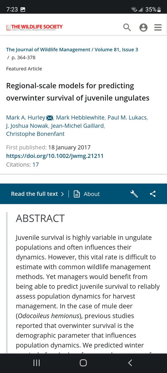 adamTford's tweet photo. Based on work by @HebblewhiteLab and others, a dry autumn is BAD news for the overwinter survival of some ungulates. We expect higher mortality in early 2023 #SIMDeer if this keeps up. 

Its so important to invest in long term studies to understand these issues.@HCTFBC @FES_BC https://t.co/ELdFL9RFbz