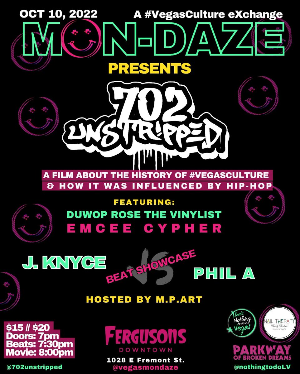 A film about the history of #vegasculture! Showing tomorrow night! <a href="/LasVegasLocally/">Las Vegas Locally 🌴</a>