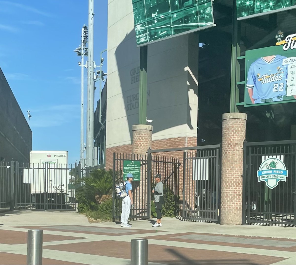 mo_billiot's tweet photo. Had a great weekend of prospect camps with 
@RhodesBaseball on Saturday and @GreenWaveBSB on Sunday.  Looking forward to more the rest of this month. @knightknation4L #4L https://t.co/mwmhJakzfC