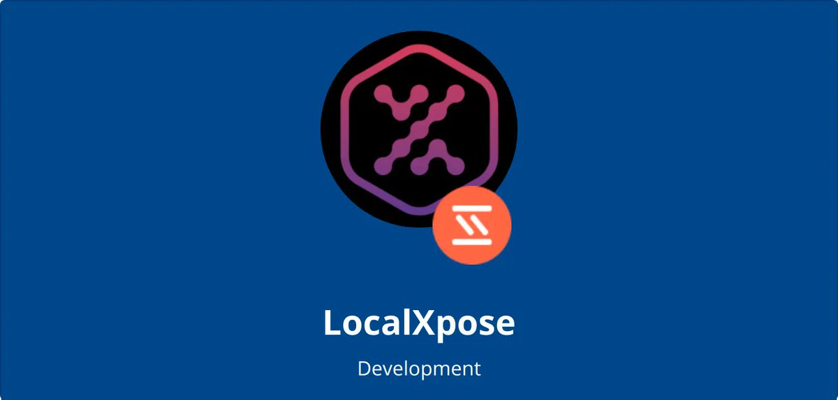 startupstash's tweet photo. @localxpose helps developers, DevOps engineers, system admins, anyone who is behind a NAT or firewall or doesn't want to configure the cloud and play with the DNS to share their localhost server with the world. https://t.co/QV2fXBSMuQ https://t.co/FojsJDbkzc