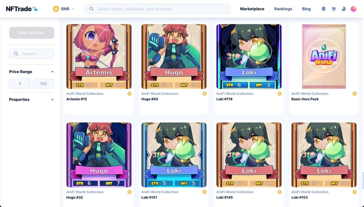 AniFi World | The Cute Innovative NFT Card GameFi tweet media