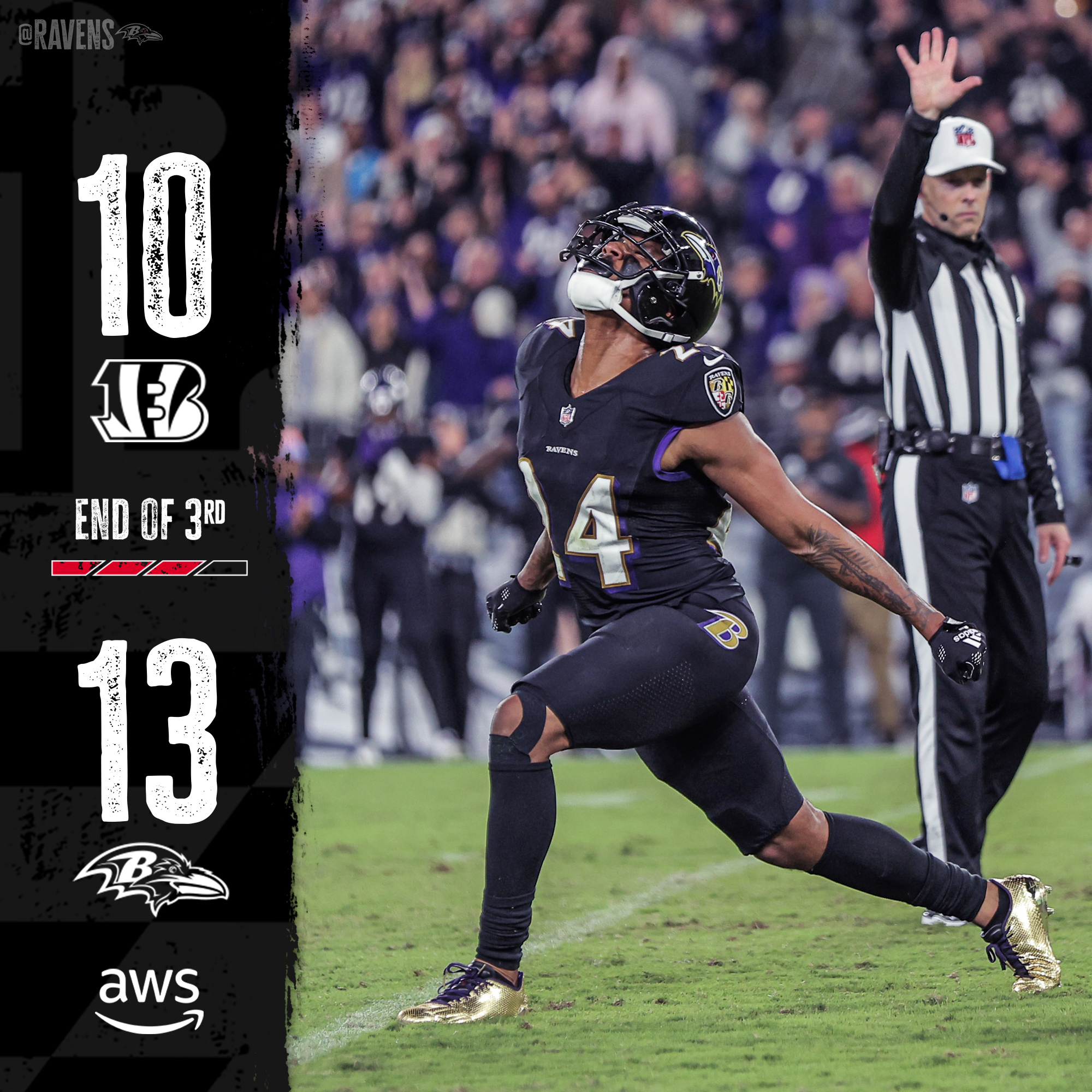 Baltimore Ravens On Twitter We Re Up 13 10 With 15 To Play Qbyiv3438q Twitter