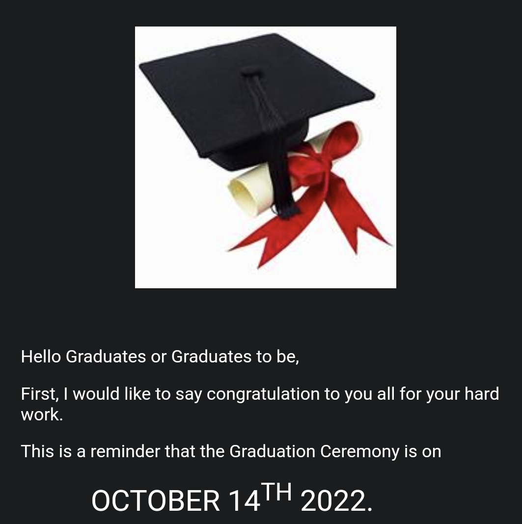 k_mcnett's tweet photo. Well ya boy did it. After years of not knowing what I was going to do with my life, I believe I finally found it. Chapter 1 of the journey is completely. Now for chapter 2 https://t.co/nA9Atw236p