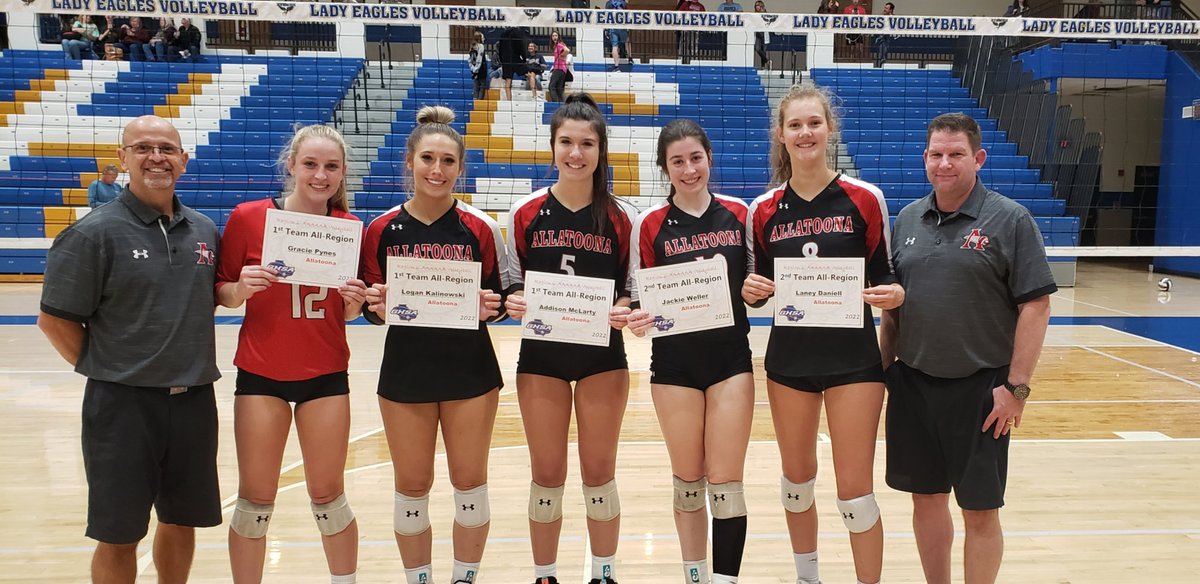 Allatoona Volleyball (@allatoonavb) on Twitter photo Congratulations to the following <a href="/AllatoonaVB/">Allatoona Volleyball</a> players on their All-Region team. 1st team All-Region <a href="/GraciePynes/">Gracie Pynes</a>, <a href="/loganjeankal/">Logan Kalinowski</a> & <a href="/MclartyAddison/">Addison McLarty</a>. 2nd team All-Region Jackie Weller & Laney Daniell. Go Bucs!
<a href="/toona_athletics/">Allatoona Athletics</a>
#anchoredinexcellence Congratulations to the following <a href="/AllatoonaVB/">Allatoona Volleyball</a> players on their All-Region team. 1st team All-Region <a href="/GraciePynes/">Gracie Pynes</a>, <a href="/loganjeankal/">Logan Kalinowski</a> & <a href="/MclartyAddison/">Addison McLarty</a>. 2nd team All-Region Jackie Weller & Laney Daniell. Go Bucs!
<a href="/toona_athletics/">Allatoona Athletics</a>
#anchoredinexcellence