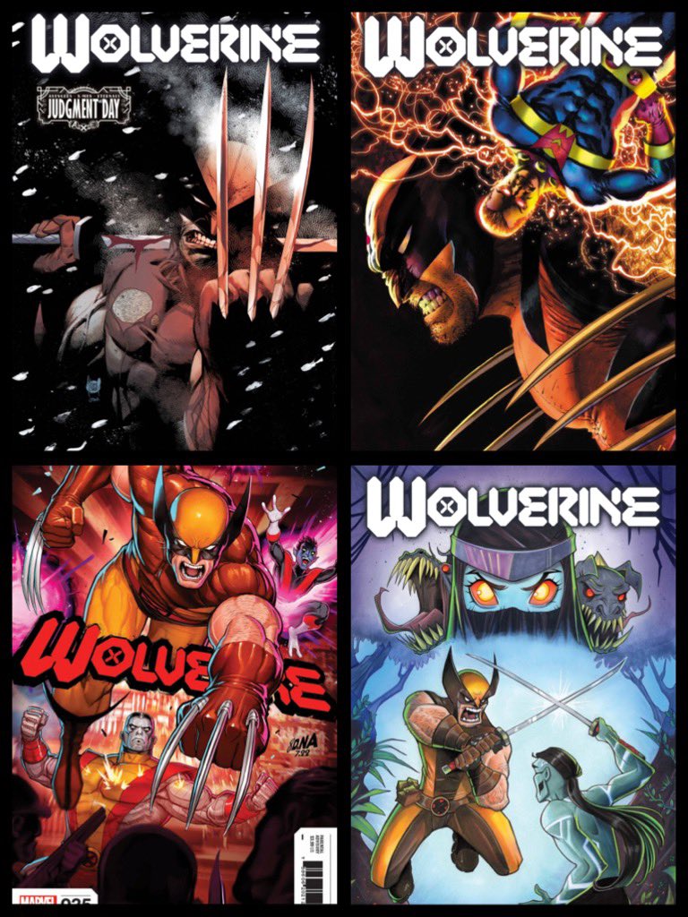 dano_cosmic's tweet photo. New ✨#MarvelCosmic✨ #comics this week for #NCBD (10/12/22)
✨
#Wolverine #25
✨
W-#BenPercy,A-#EmmaKubert/#AndreaDiVito 
✨
A-#AdamKubert
B-#JohnCassaday
C-#DavidNakayama
D-#ChrissieZullo
✨
#Avengers #XMen #Eternals #JudgmentDay #Solem #Marvel #MarvelComics https://t.co/g8jseRvsIn