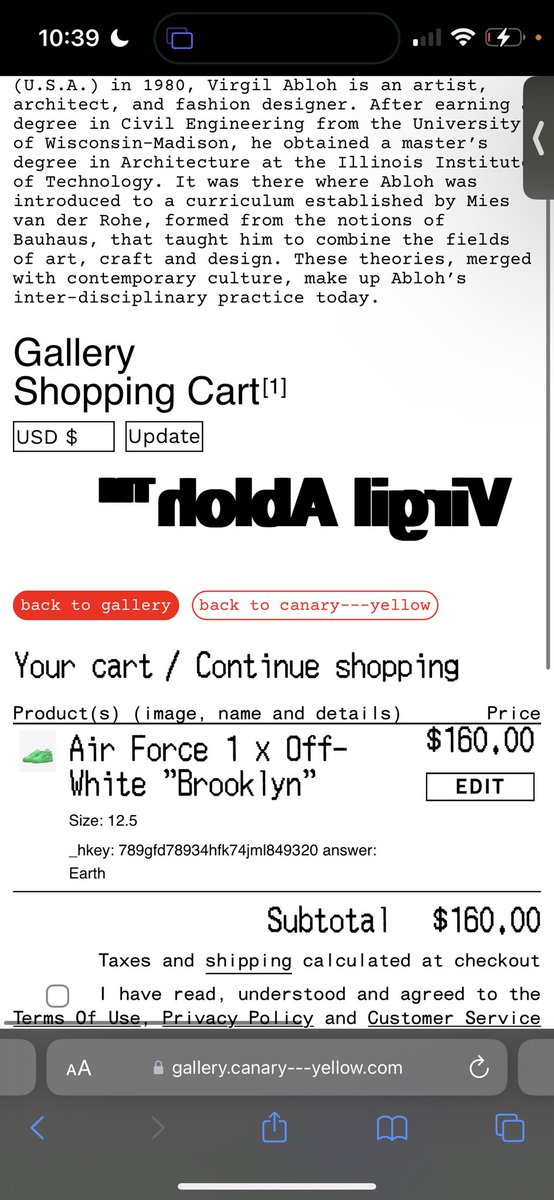 willgotit_'s tweet photo. @OffWht @canary__yelloww website fucking sucks, fix that shit. Put the right captcha and still can’t go through. L Website https://t.co/3ym2x0WDbS