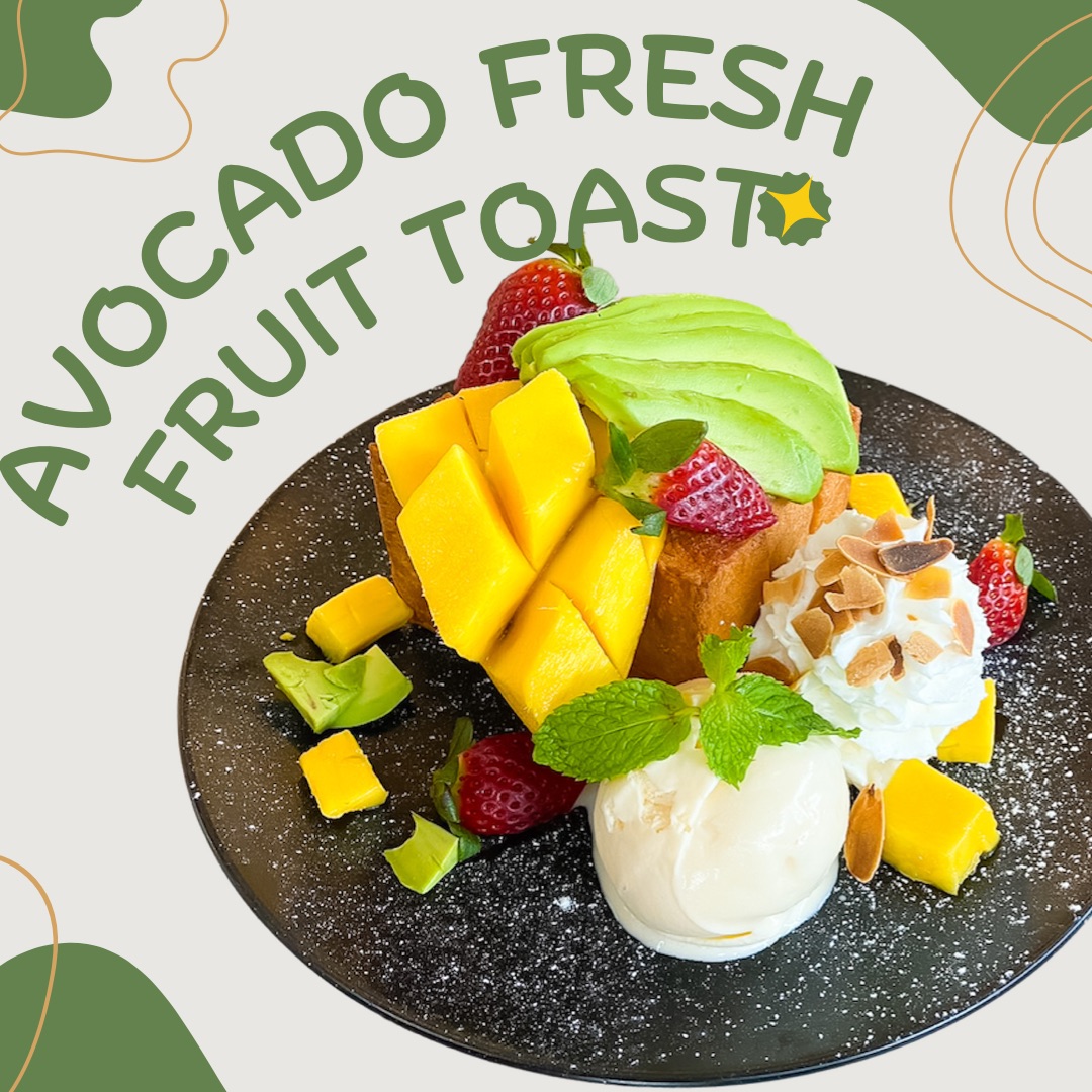 BLACKJACK_caffe's tweet photo. "Avocado Fresh Fruit Toast" จานที่เติมไปด้วยผลไม้สด ทานพร้อมกันกับขนมปังโทสต์สูตรพิเศษของทางร้าน ลิ้มลองความอร่อยได้แล้วที่ #BLACKJACKcaffe สาขา 3 เท่านั้น!#อร่อยไปแดก #อร่อยบอกต่อ #รีวิวคาเฟ่ https://t.co/ffL3OkmyRo