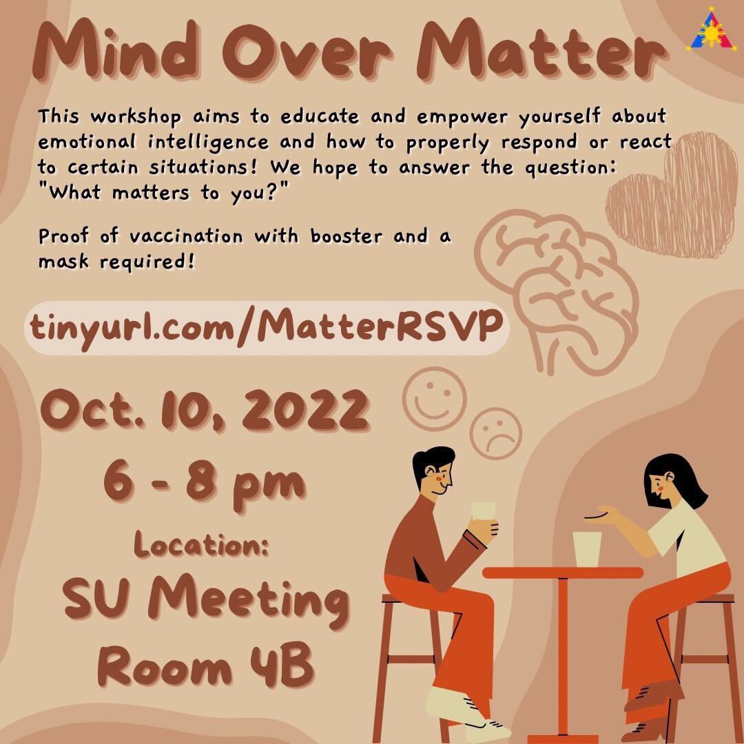 adrxeanne's tweet photo. Happening tomorrow! Come out to this workshop to learn more about the importance of emotional intelligence and how this ties in with your values. See you all there! https://t.co/yPsk12dSsV