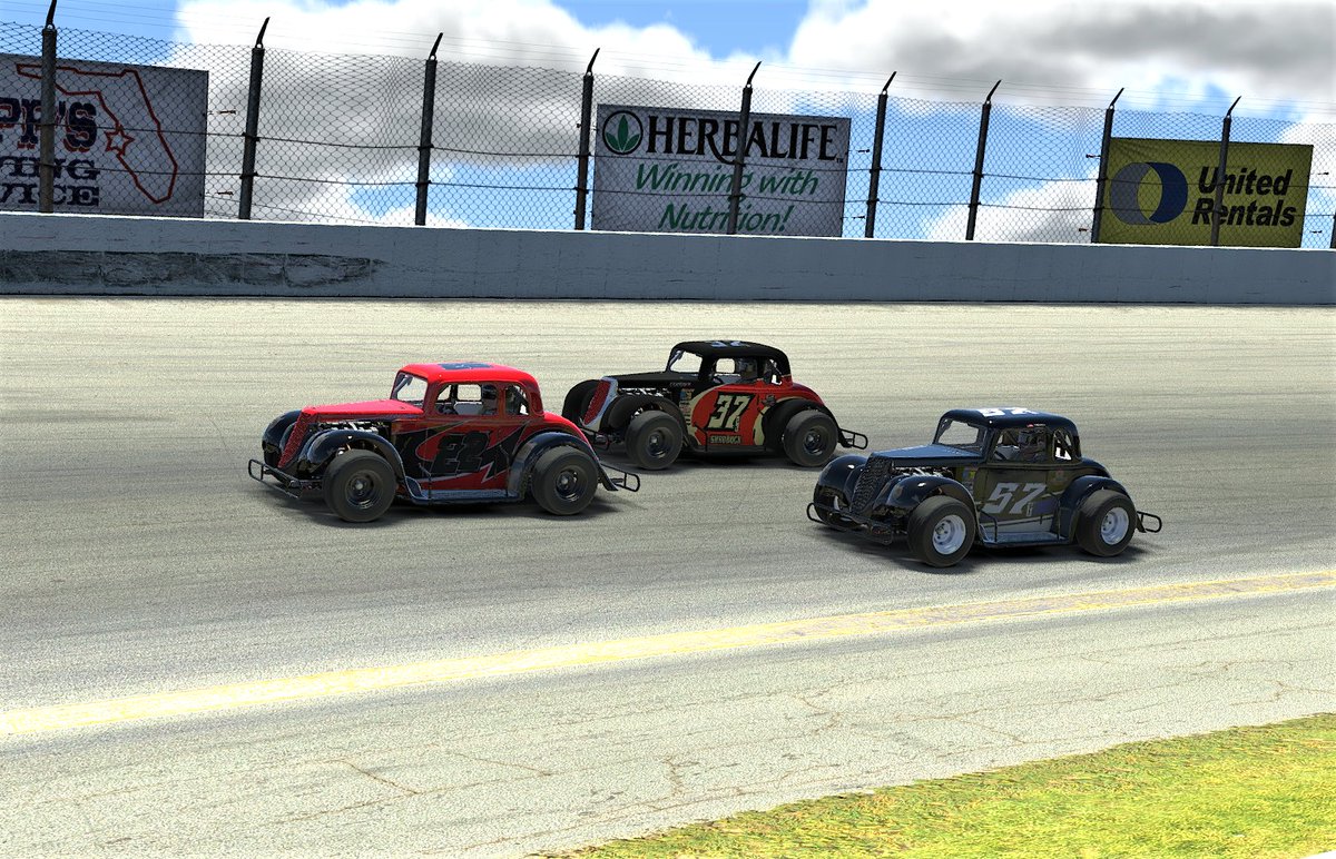 TyShadduck37s's tweet photo. Hopped into the Rippin Pistons Legend Series at USA International Speedway with fellow @REFINED_eSports teammate Kenneth Gorrell(@Wargasmism). Grabbed the win making it 3 in a row with this series. https://t.co/IfZBgvvDQ2