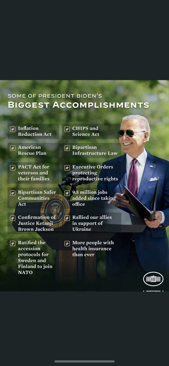 schachin's tweet photo. 🟥🟦👇 #WhyIVoteBlue
Do you know everything Biden and the Democrats have done to help the American People?
Here's a small list to start
#VoteBlueForSoManyReasons
#VoteBlue2022 #Vote https://t.co/5aU1xo7UZ8