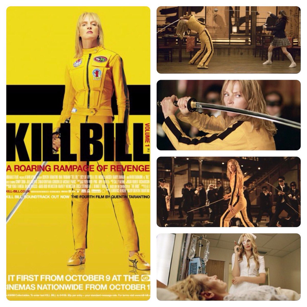 Kill Bill: Volume 1 celebrates it's 19th anniversary today 
#killbill #killbillvol1 #killbillmovie #killbillvolume1 #killbillfilm #killbill2003 #quentintarantino #quentintarantinomovies #quentintarantinofilm #quentintarantinofans #umathurman #umathurmanfilms #umathurmanfans