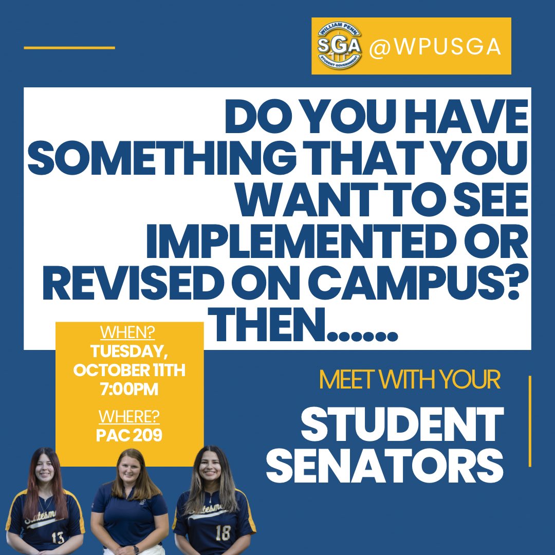 WPU Student Government tweet media
