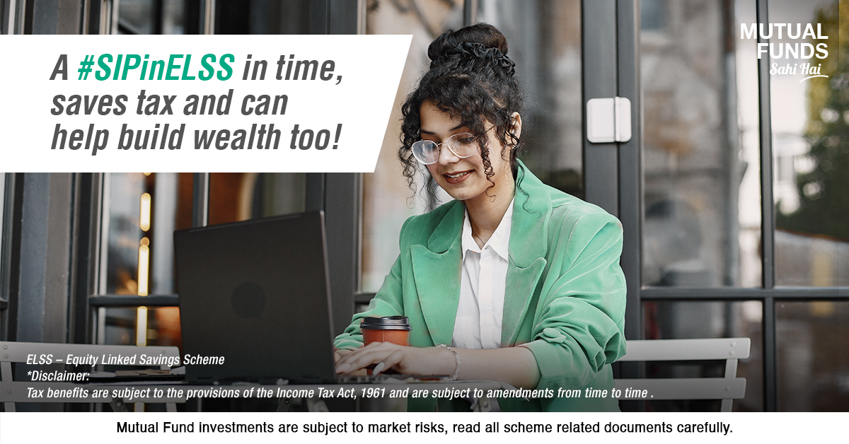 MFSahiHai's tweet photo. Don’t wait till the last quarter to plan your taxes. Invest in ELSS through SIP today!
For more information, visit https://t.co/iMx1cgg6ed
#SIPInELSS #MutualFundsSahiHai https://t.co/rw9bylWFF4