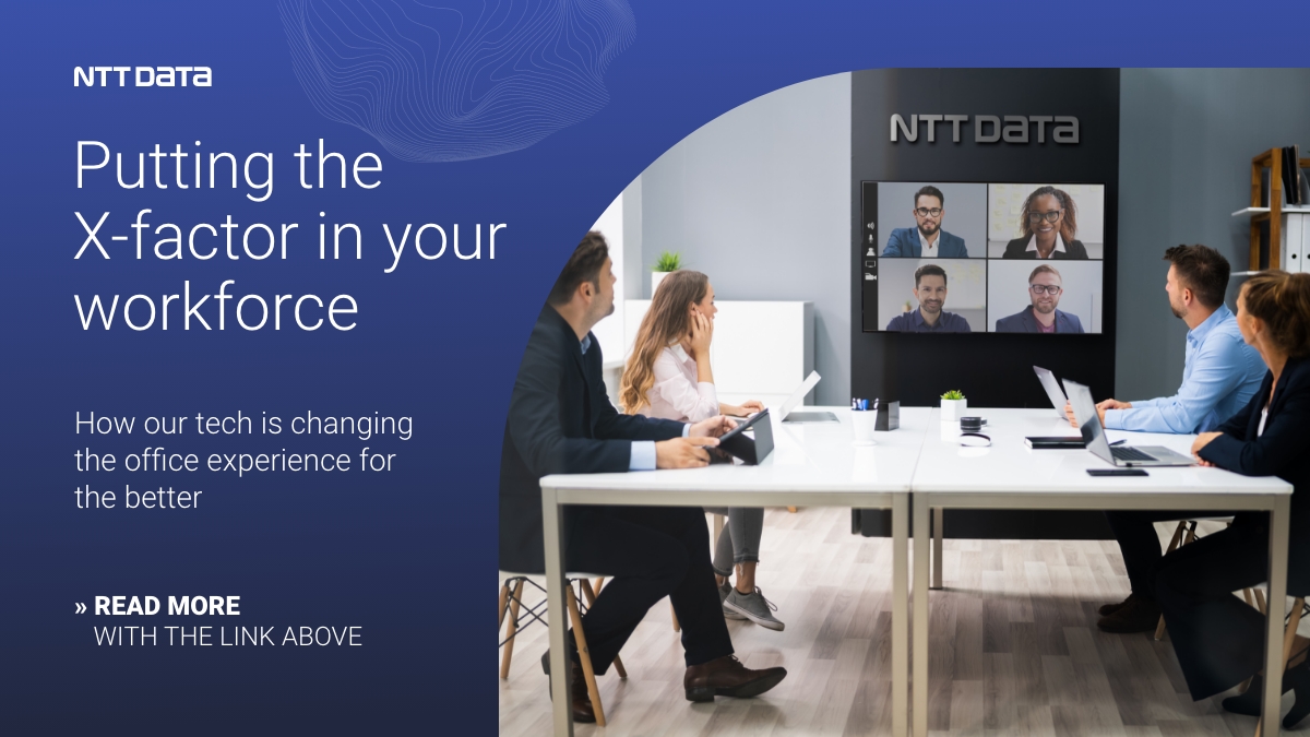 NTTDATA's tweet photo. For more and more companies, #HR is HR no more. Today, it’s #HXM, #HumanExperienceManagement. Optimize the work experience and you optimize the work. What’s key? Using smart technology to amplify human ingenuity.
Here’s how @NDBS_UKI does it: https://t.co/KWnkRfoxcj https://t.co/HlfM3KpkXW