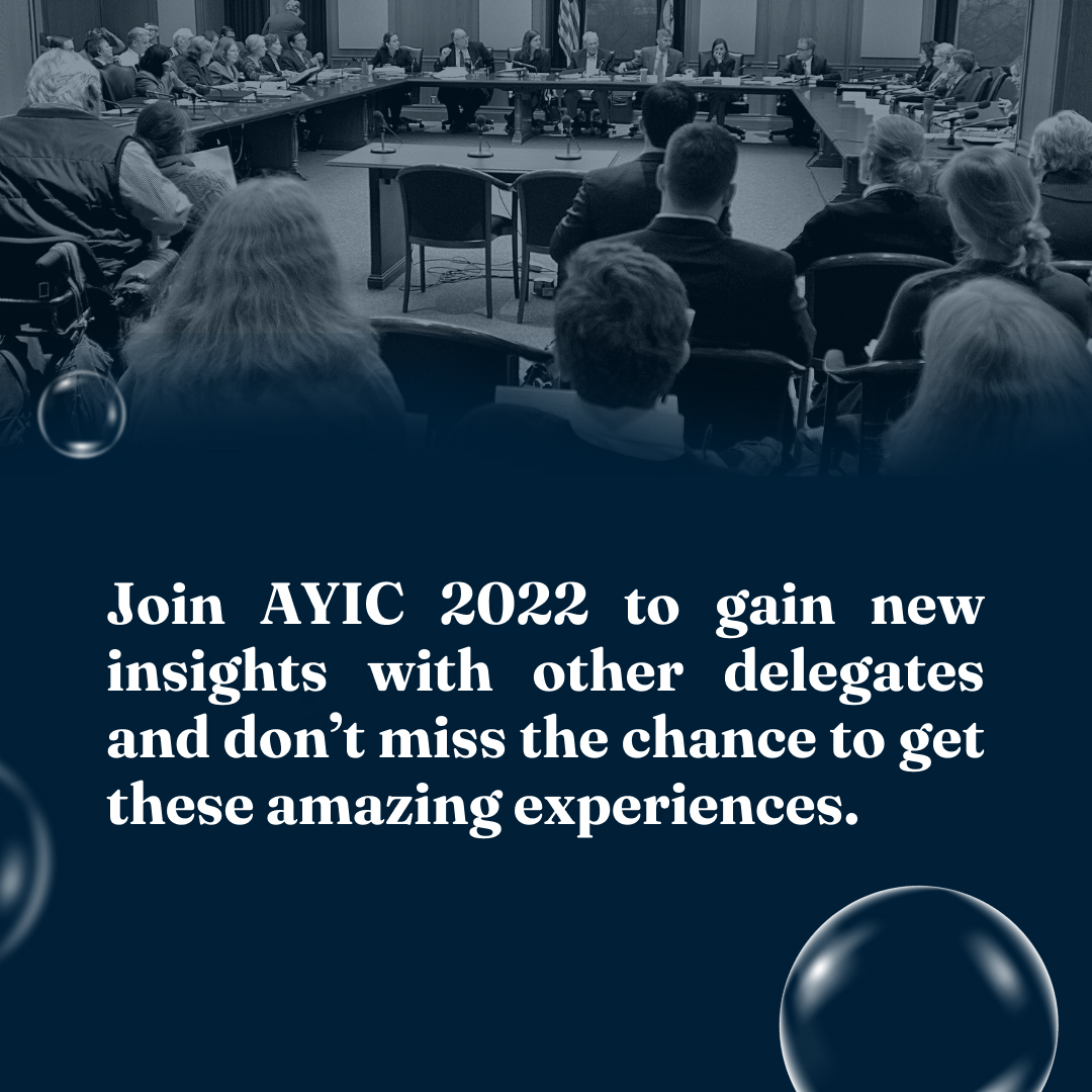 The_AYIC's tweet photo. At the ASEAN Youth Initiative Conference, you can exchange ideas on SDG topics and grow together with other participants. See this slide for details.

So, save your seat now!

For more information:
Instagram: @the_ayic
Twitter: @the_ayic

#AYIC2022
#AchievingProsperity https://t.co/4Cltq2obUY