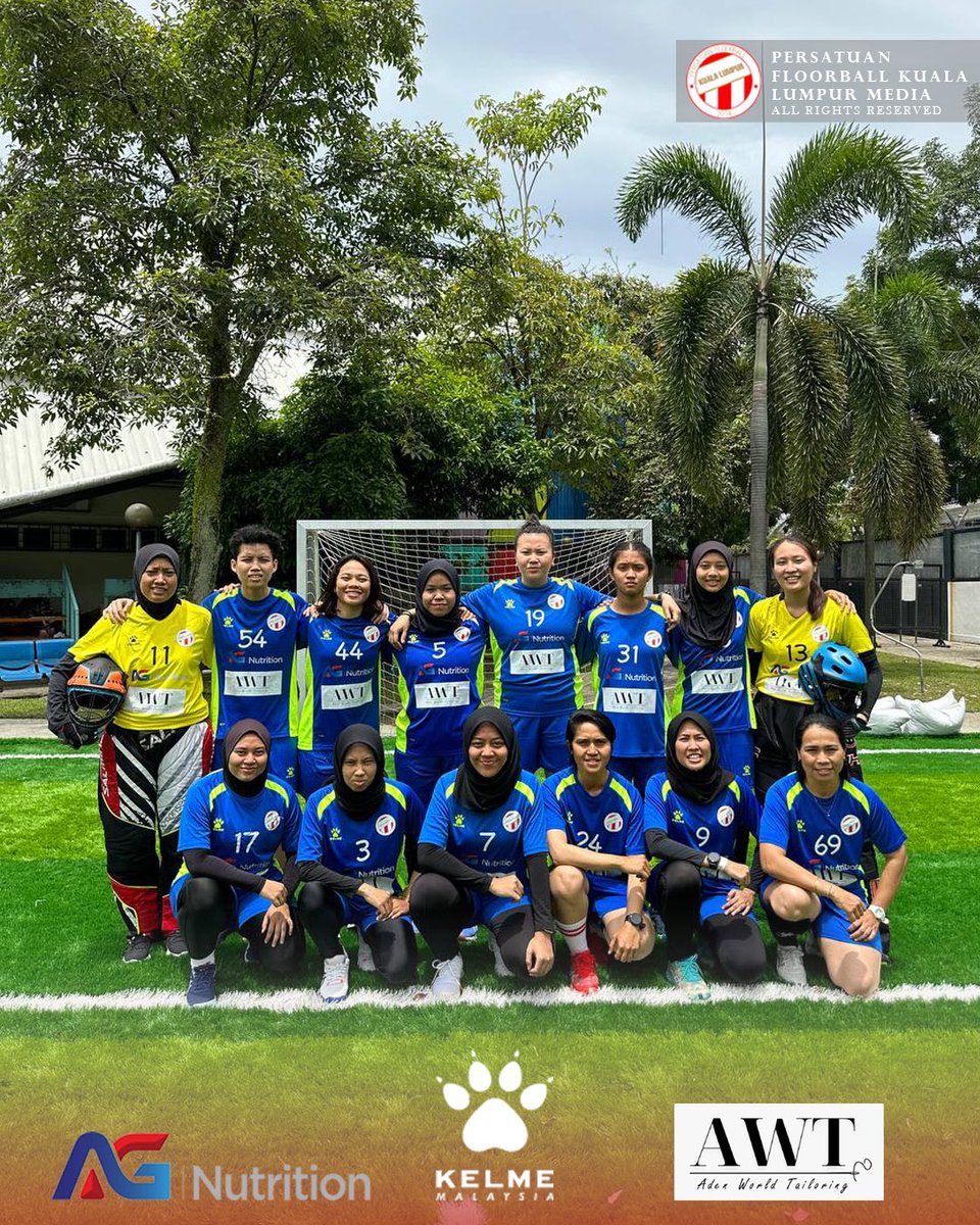 KLFloorballMY's tweet photo. Our players are ready to fight with their new jersey from @KelmeMalaysia 

Special thanks to our sponsors
Kelme Malaysia
AG Nutrition
AdenWorldTayloring

Lets do it together Kuala Lumpur ! 

#PFKL #kelmemalaysia #agnutrition #adenworldtailoring #Floorball #MerdekaCup2022 https://t.co/GOwt1OJHMf