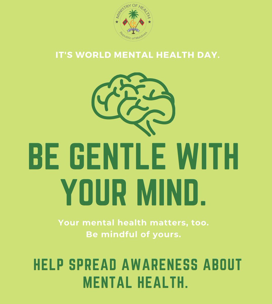 “Make mental health for all a global priority”

#WorldMentalHealthDay 
This day is a prompt for us to reignite our efforts to protect and improve our mental health, an opportunity to talk openly about how we are feeling and a reminder to reach out if you are struggling.