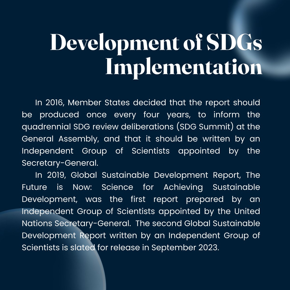 The_AYIC's tweet photo. SDGs is short for Sustainable Development Goals. These  17 Goals are the main part of a blueprint towards a sustainable and bright future. Find out more regarding the SDGs by reading this post!

#AYIC2022 
#AchievingProsperity https://t.co/2Fwsye98vR