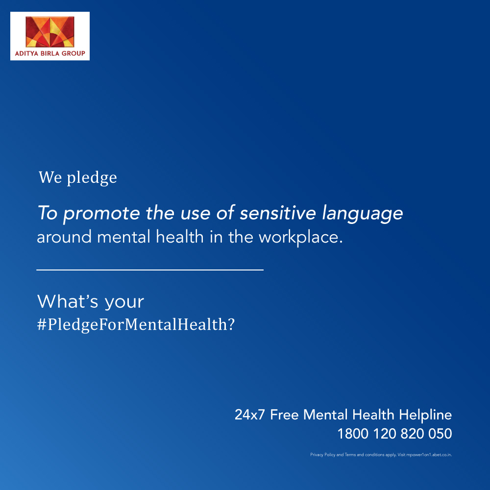 We urge you to do your bit, #PledgeForMentalHealth and tell us how you would like your organization to care for your mental well-being. @mpowerminds #MentalHealthAwareness #WorldMentalHealthDay