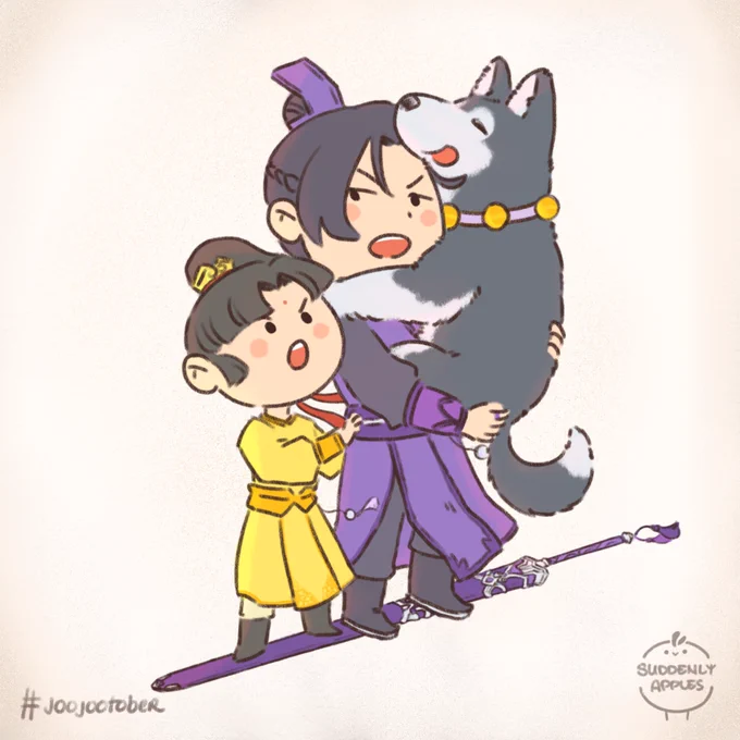 (pouting) heeeey…#joojootober 