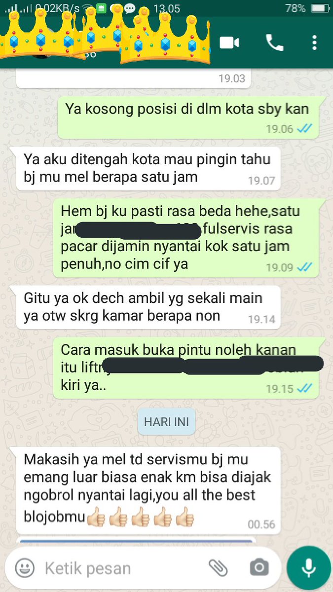 Meiwameilan's tweet photo. COD SBY  CHINNESE WA 081332417079/081553241610 PELAYANAN BJKU TERENAK LOS GAK REWEL SABAR INCLU EXCLU
 RASA SELINGKUH BEB
#bosurabaya 
#codsurabaya
#availsurabaya 
#bispaksurabaya 
#surabayacod 
#surabayabo
#availbosurabaya 
#openbosurabaya 
#includesurabaya 
#excludesurabaya https://t.co/g7y2JWt0DL