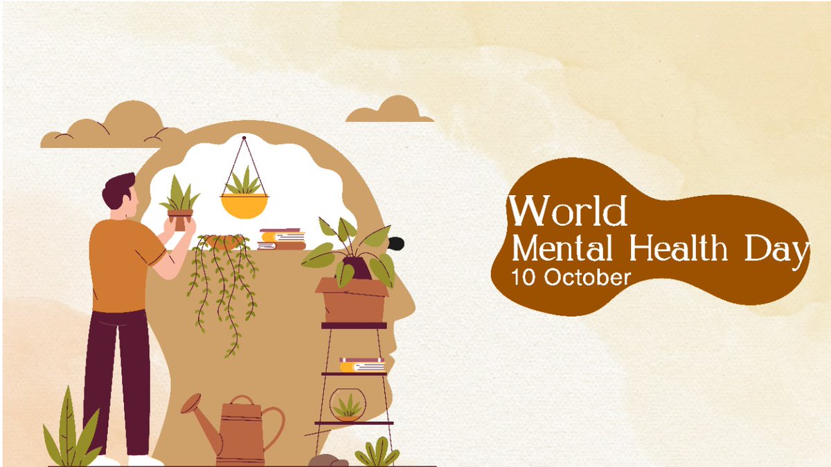 insanshobha's tweet photo. It's okay to not be okay. Mental health is important and should be taken seriously. Raise your willpower with the help of meditation which will burst all the negativity inside,  as guided by Saint Dr. @Gurmeetramrahim Singh Ji Insan. #WorldMentalHealthDay #MentalHealthMatters https://t.co/N1Cwdvh0lM