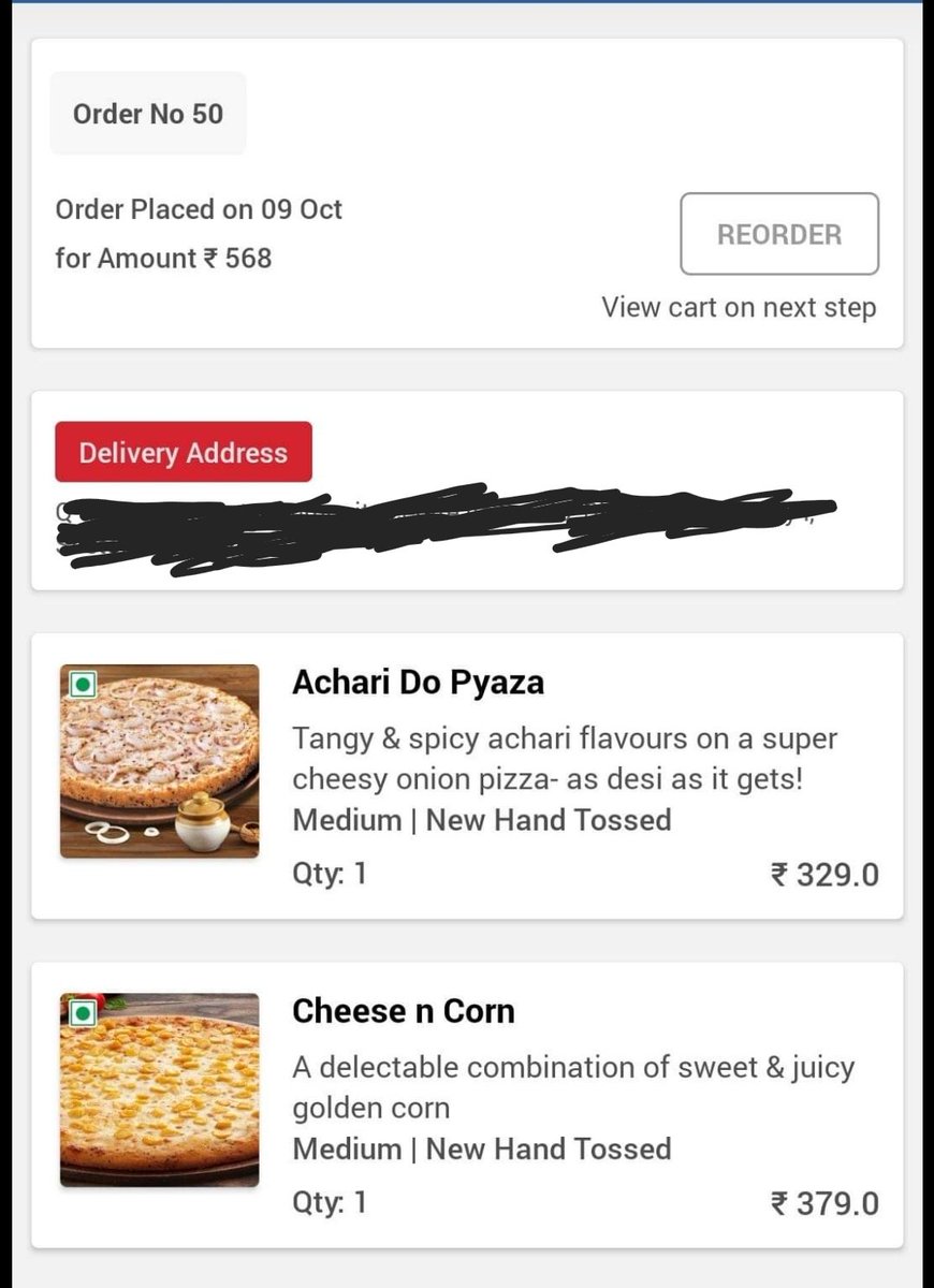 iFsagar's tweet photo. This is shit and tasteless and noone is responding our calls 

We received Only 1 Origano &amp; 1 Chilli Flex for Medium Size Pizzas 

Store - Unit No. 12B, Ground Floor, Sector 39, Gurugram, Haryana 122001
 @dominos_india @dominos @BrutIndia @aajtak 

#Dominos #Viral #aajtak https://t.co/hdLiAqkFD5
