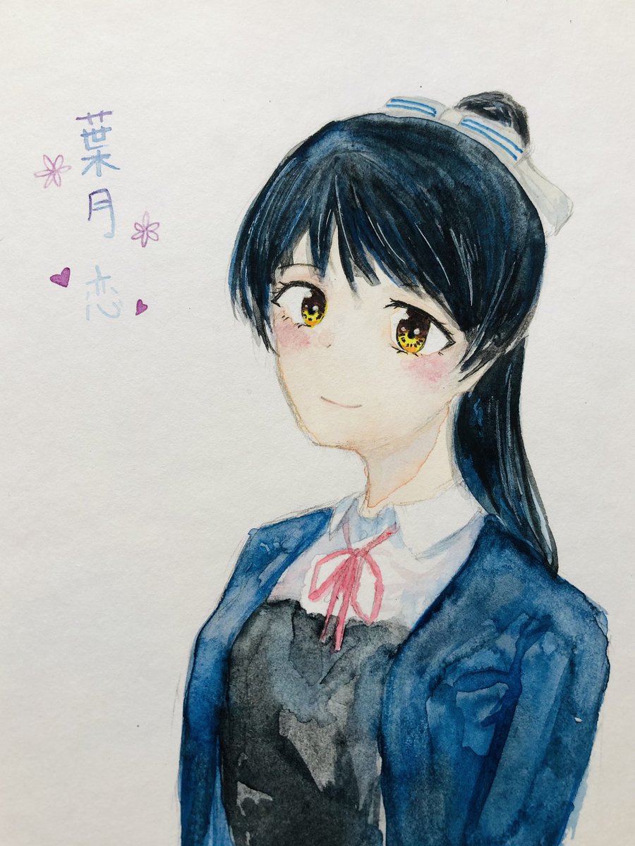 ranrararaS's tweet photo. 初水彩！恋ちゃんかわゆい
#ラブライブ
#葉月恋 https://t.co/TvgvKozTSV