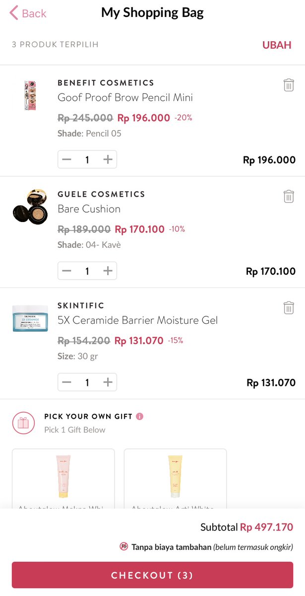 CUMA HARI INI!
🛍️SOCIOLLA MAU CHECKOUT-IN🛍️ belanjaan kamu di Sociolla Beauty Wonderland 10.10 

Caranya:
1. Follow <a href="/sociolla_id/">Sociolla</a>
2. ❤️ &amp; 🔁 tweet ini
3. Lengkapi kalimat ini pakai produk wishlist kamu : “Di 10.10 #SociollaBeautyWonderland aku mau belanja________”