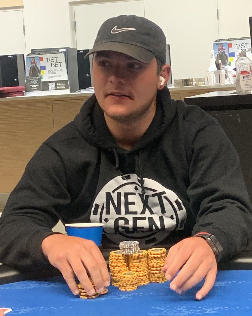 CanterburyCards's tweet photo. Congratulations to Colden Carlson cashing $33,038 for 5th place in the FPC Main Event https://t.co/qO6gQnAqs3