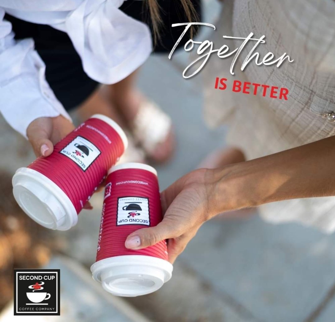 SecondCpRecanto's tweet photo. You and me, together forever!  ♥️
Ⓨ︎Ⓞ︎Ⓤ︎ &amp; Ⓜ︎Ⓔ︎ !! 
#SecondCupRecantoStore #mysecondcup #CoffeeBreak #CoffeeTime #CoffeeLovers #EnjoyLife #ThePerfectMatch #TogetherIsBetter #TogetherForever https://t.co/sNkXkGr0al