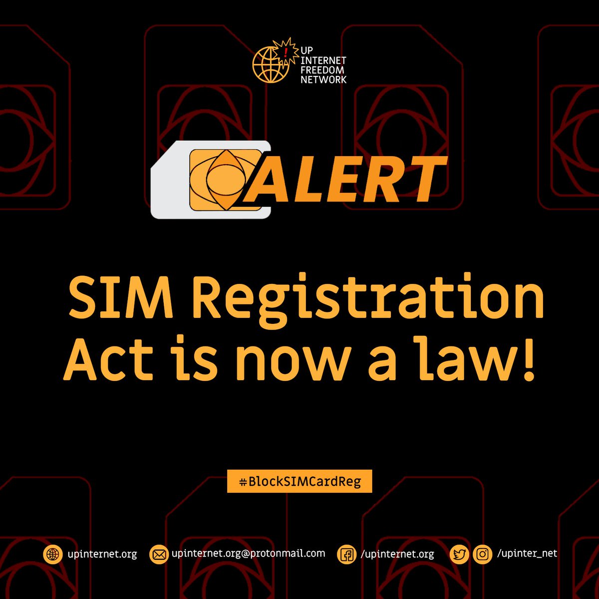 President Marcos. Jr. signs SIM Card Registration act into law!

#BlockSIMCardReg
#VetoSIMCardReg
#RejectSIMCardReg
