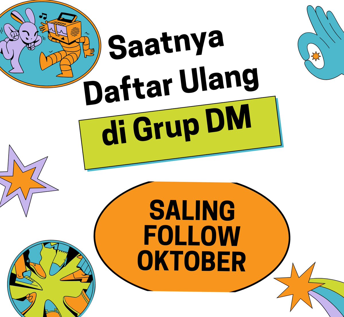 Selamat pagi. Oktober yang muram karena mendung dan  hujan semoga tidak membuat hari-hari Teman-teman suram.