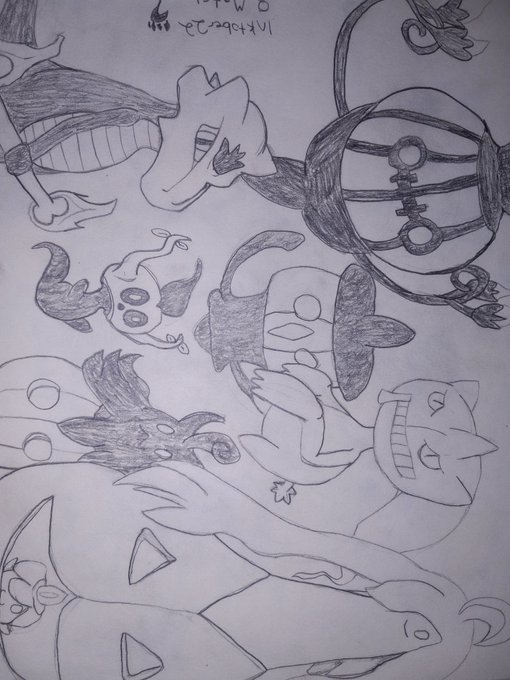 This is for #inktober2022 promt 8 Match. I went with different pokemon i think would play with matches<a href="/tag/inktober2022"class="tags">#inktober2022</a><a href="/tag/drawing"class="tags"><span>#drawing</span></a><a href="/tag/pokemon"class="tags"><span>#pokemon</span></a><a href="/tag/phantump"class="tags"><span>#phantump</span></a><a href="/tag/inktober"class="tags"><span>#inktober</span></a><a href="/tag/pokemonfanart"class="tags"><span>#pokemonfanart</span></a>