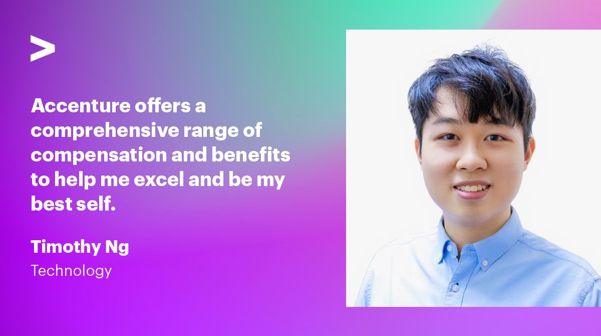 At Accenture, people are always our top priority. Timothy shares his experience on Accenture’s people first culture below. Join us to find more:
accntu.re/3BX2J5h