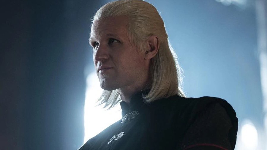 Messy_Saya's tweet photo. MATT SMITH UNDENIABLY HAS THE GREATEST SCREEN PRESENCE EVER. THAT MAN LITERALLY STEALS EVERY SCENE HE IS IN. #hotd #HouseOfthedragon https://t.co/dGxKtFOzJj