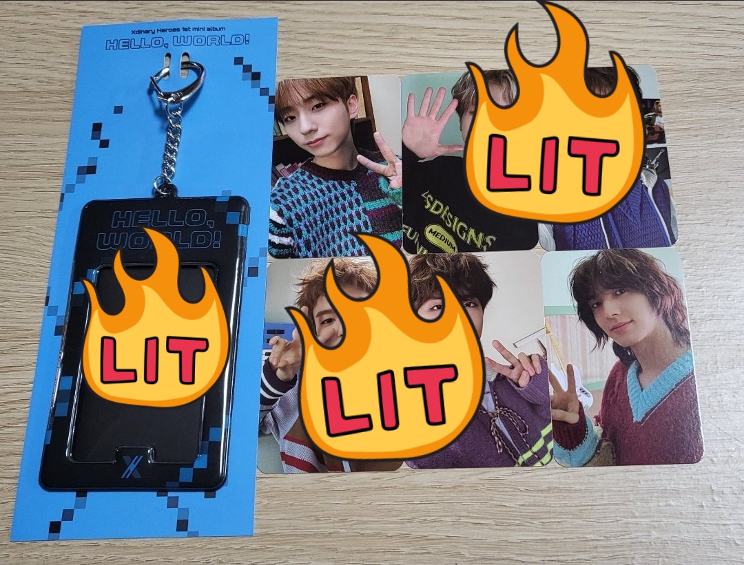 rainix_cart's tweet photo. —wts lfb ph xdinary heroes xh

✴︎ Xdinary Heroes Hello, World! MD 
Photocard and ID set

Avail:
✔️Gunil
✔️Jooyeon

𓂋 price : Php 300/member set
𓂋 stbo, neta
𓂋 mop : gcash, bpi, bdo ; payo / 3 days reserve
𓂋 mod : sco(jnt), direct ggx
#rainix_sells

— reply/dm https://t.co/H83vXERHsn